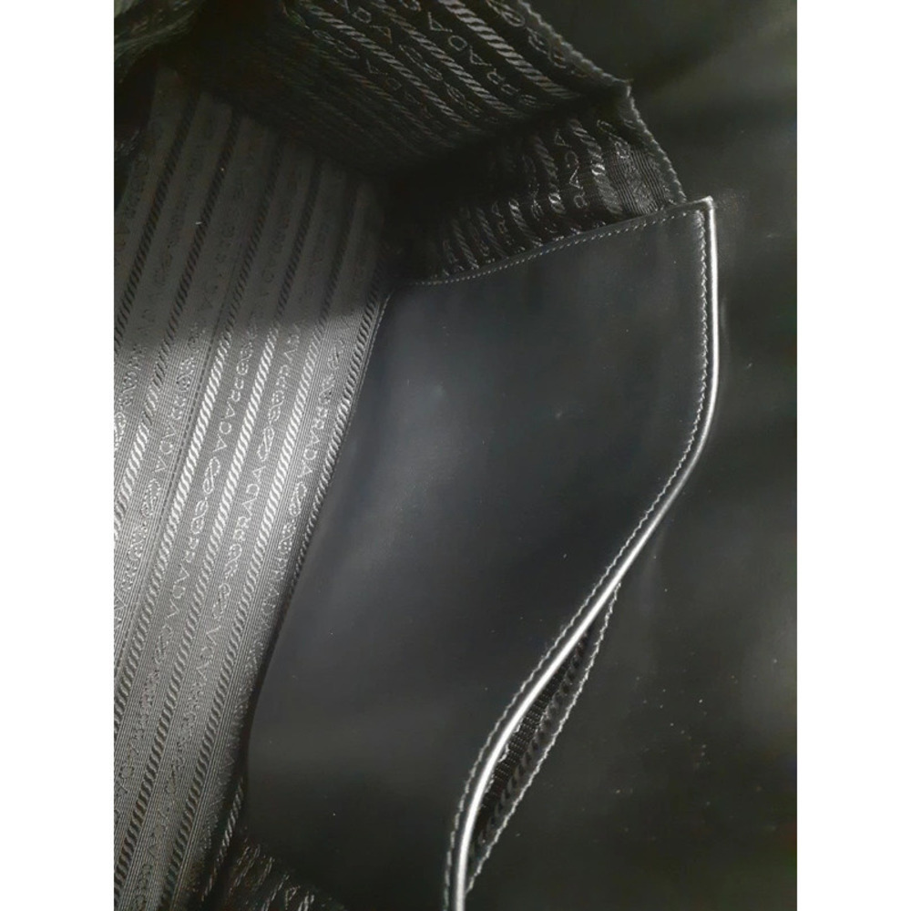 Prada Symbol Topstitch Leather Bag - Picture 6 of 9